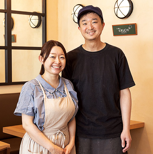 菊池 梓さん＆純さん