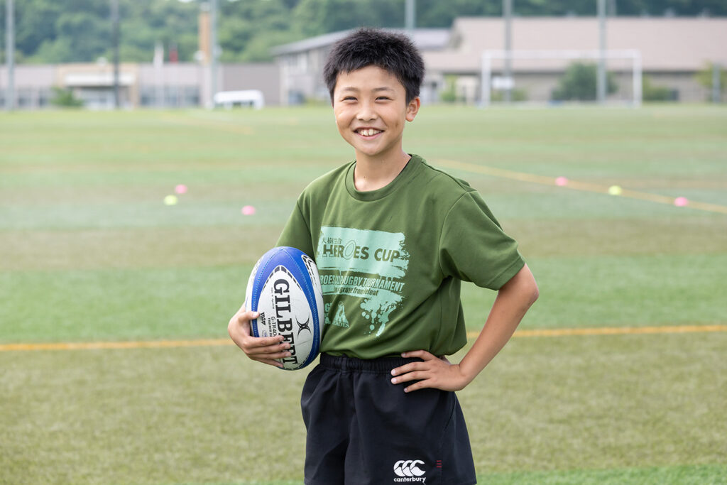 小学生チーム代表　畑中悠稀さん（小学6年生）