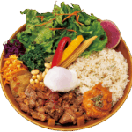 オリジナル五香粉と国産豚肉の 魯肉飯(ルーローハン)カレー 1,540円