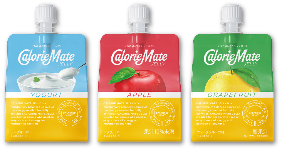 大塚製薬「カロリーメイトゼリー」（3種類×各6個）セット